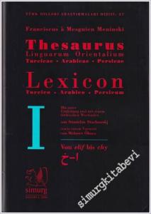 Thesaurus Linguarum Orientalium Turcicae - Arabicae - Persicae =  Lexicon Turcico - Arabico - Persicum 6 Cilt TAKIM -        2000