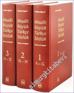 Misalli Büyük Türkçe Sözlük 3 Cilt TAKIM -