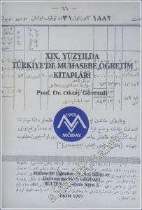 19. Yüzyılda Türkiye'de Muhasebe Öğretim Kitapları -