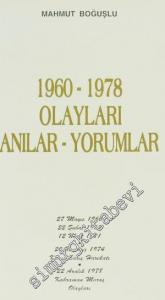 1960 - 1978 Olayları, Anılar - Yorumlar -        1995