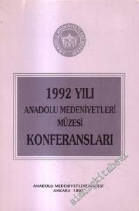 1992 Yılı Anadolu Medeniyetleri Müzesi Konferansları -        1993