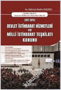 2937 Sayılı Devlet İstihbarat Hizmetleri ve Milli İstihbarat Teşkilatı Kanunu -        2025