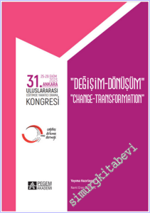 31. Ankara Uluslararası Eğitimde Yaratıcı Drama Kongresi -        2024