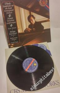 33 LP PLAK VINYL: D'Indy / Franck / Fauré: Philippe Entremont, Philharmonia Orchestra, Charles Dutoit - Symphonie Sur Un Chant Montagnard Français / Variations Symphoniques / Ballade -        1983