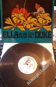 33 LP PLAK VINYL: Ella Fitzgerald / Duke Ellington, Ella & Duke At The Côte d'Azur Vol.1 -