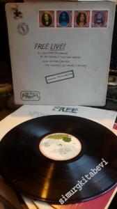33 LP PLAK VINYL: Free - Free Live -        1971