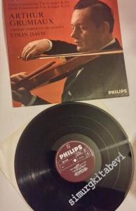 33 LP PLAK VINYL: Mozart - Arthur Grumiaux, The London Symphony Orchestra, Colin Davis - Violin Concerto No. 3 In G Major, K.216; Violin Concerto No. 5 In A Major K.219 -        1962