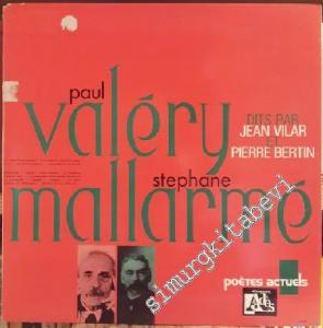33 LP PLAK VINYL: Paul Valéry / Stephane Mallarmé - Poetes Actuels - Lus Par Jean Vilar et Pierre Bertin -