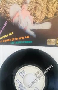 45 RPM SINGLE PLAK VINYL: Line Renaud Et Les What's New – Hurrah Nevada -