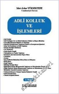 Adli Kolluk ve İşlemleri -        2025