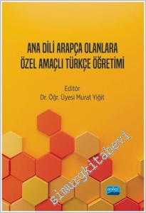 Ana Dili Arapça Olanlara Özel Amaçlı Türkçe Öğretimi -        2024