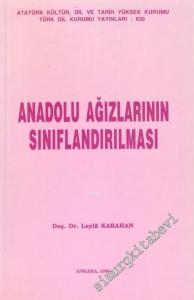 Anadolu Ağızlarının Sınıflandırılması -        1996