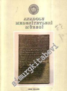 Anadolu Medeniyetleri Müzesi 1988 Yıllığı -