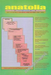Anatolia Turizm Araştırmaları Dergisi  - Sayı: 1  13    Bahar