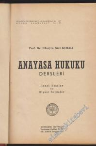 Anayasa Hukuku  -