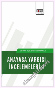 Anayasa Yargısı İncelemeleri - 1 -         2026
