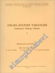 Ankara Kültepe Tabletleri 1. - Ankaraner Kültepe - Tafeln 1 -        1990