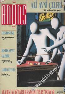 Anons Plastik Sanatlar Dergisi - Dosya: Ali Avni Çelebi: “Bir Atölyem Bile Yok...” - Mark Kostabı Resmini Tartışıyor  - Sayı: 10      Ocak