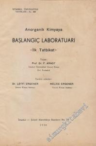Anorganik Kimya'ya Başlangıç Laboratuarı “ İlk Tatbikat” -