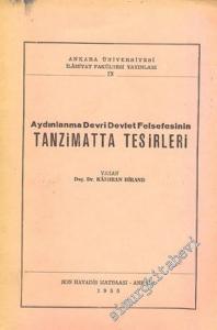Aydınlanma Devri Devlet Felsefesinin Tanzimatta Tesirleri -        1955