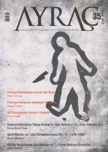 Ayraç Aylık Kitap Tahlili ve Eleştiri Dergisi - Sayı: 35      Eylül