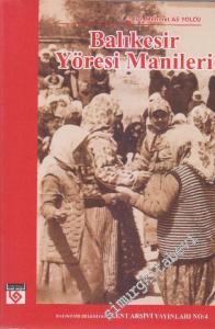 Balıkesir Yöresi Manileri -