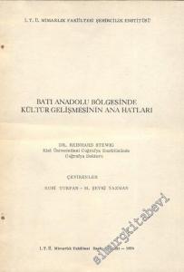 Batı Anadolu Bölgesinde Kültür Gelişmesinin Ana Hatları -        1970