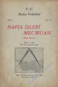 Bayındırlık İşleri Dergisi - Sayı: 9    Yıl: 1  Şubat