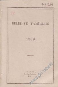 Belediye Tamimleri 1939 -        1940