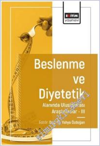 Beslenme ve Diyetetik Alanında Uluslararası Araştırmalar - 3 -        2025