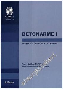 Betonarme 1 - Taşıma Gücüne Göre Kesit Hesabı -        2023