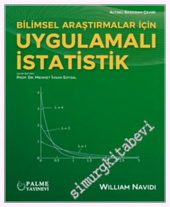 Bilimsel Araştırmalar İçin Uygulamalı İstatistik -         2026