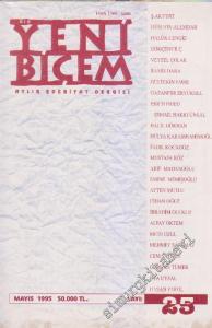 Bir Yeni Biçem Aylık Edebiyat Dergisi - Sayı: 25    2  Mayıs