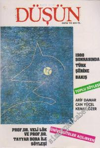 Bizim Belde Toplum Düşün Sanat Aylık Dergi - Sayı: 31      Ekim