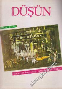 Bizim Belde Toplum Düşün Sanat Aylık Dergi - Sayı: 7      Ekim