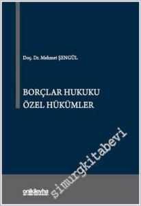 Borçlar Hukuku Özel Hükümler -        2025