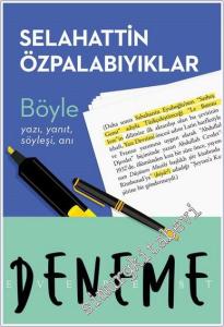 Böyle: Yazı Yanıt Söyleşi Anı -        2025