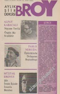 Broy Aylık Şiir Dergisi - Sayı: 24      Ekim