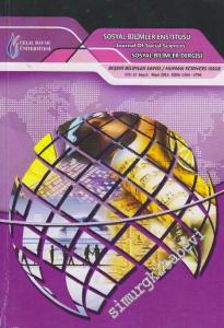 Celal Bayar Üniversitesi Sosyal Bilimler Enstitüsü Sosyal Bilimler  Dergisi - Journal Of Social Sciences - Sayı: 1  12    Mart