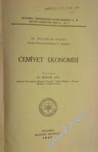 Cemiyet Ekonomisi -