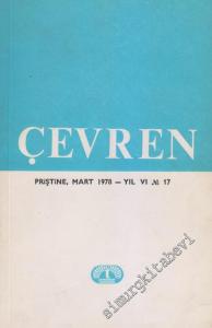 Çevren - Toplum, Bilim, Yazın ve Sanat Dergisi - Sayı: 17    Yıl: 6  Mart