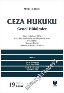 Ceza Hukuku Genel Hükümle CİLTLİ -        2025
