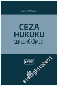 Ceza Hukuku Genel Hükümler -        2025