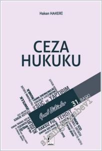 Ceza Hukuku Genel Hükümler -        2025