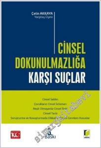 Cinsel Dokunulmazlığa Karşı Suçlar -        2024