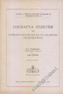 Coğrafya Öğretimi ve Coğrafya Kitapları ile Atlaslarının Geliştirilmesi -        1970