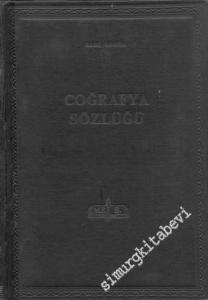 Coğrafya Sözlüğü -        1959