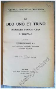 De Deo Uno et Trino : Commentarius in Primam Partem S. Thomae -        1935