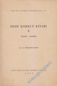 Dede Korkut Kitabı 2: İndeks - Gramer -