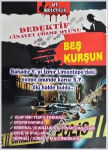 Dedektiflik Cinayet Çözme Oyunu - Beş Kurşun -        2025